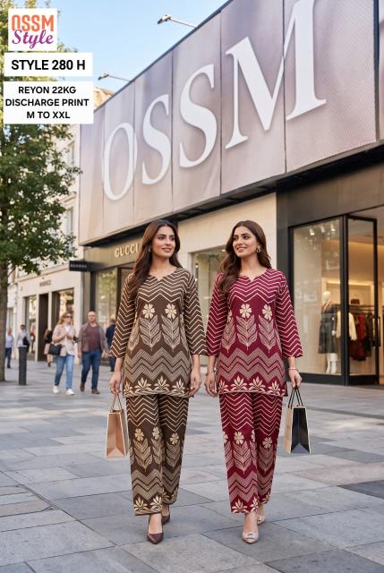 Ossm style 280 H coord set wholesale market